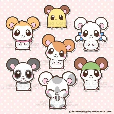 Кавайные иллюстрации