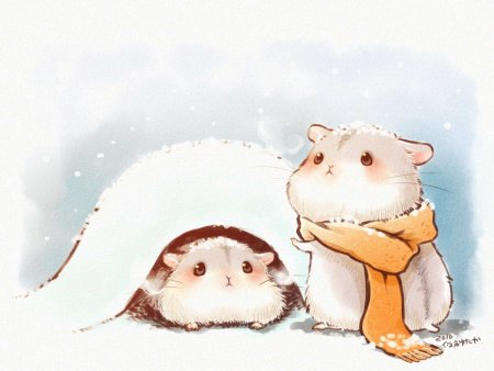 Арты хомяков