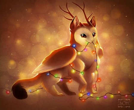 Мифические животные милые и красивые