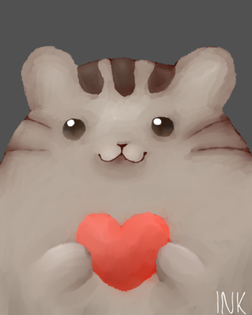 Милый Медвежонок с сердечком