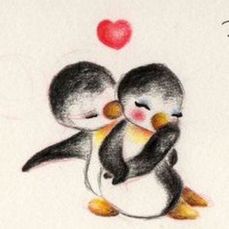 Кавайные котики парочка