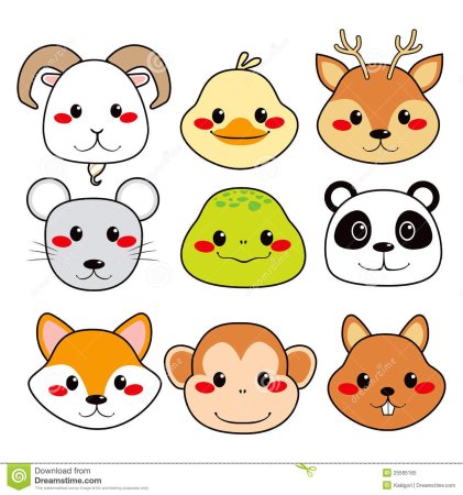 Мордочки животных картинки