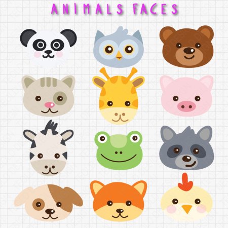 Мордочки для поделок