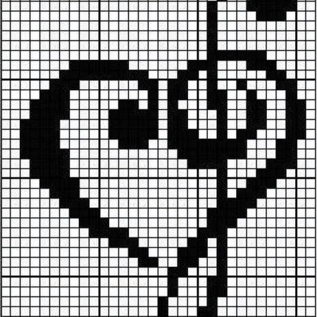 Рисунки по клеточкам маленькие