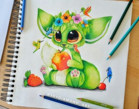 Рисунки цветные милые