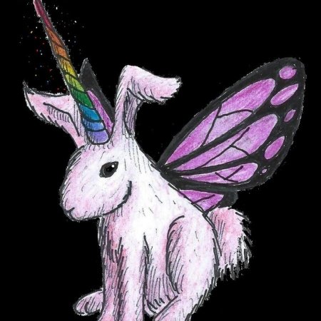 Заяц с крыльями