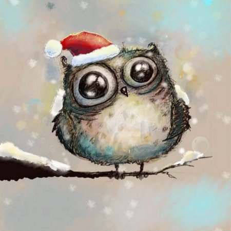 Новогодняя Сова