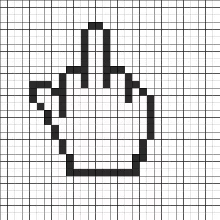 Раскраски в клеточку