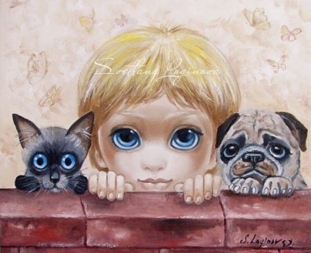 Большие глаза Маргарет Кин