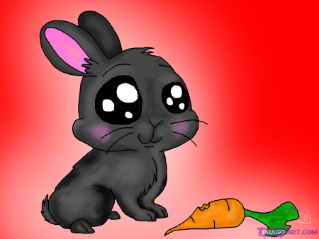 Кролик мультяшный