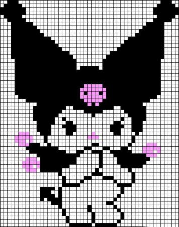 Вышивка крестом Мелоди Хеллоу Китти