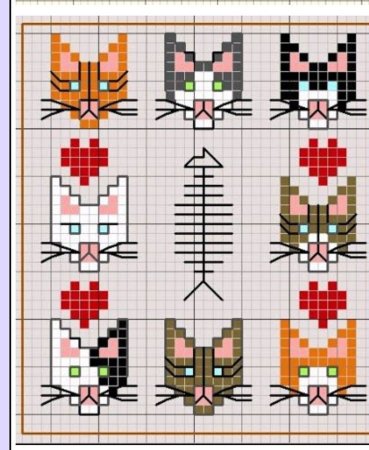 Лёгкаявышивка крестиком