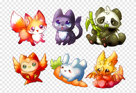 Чиби зверюшки