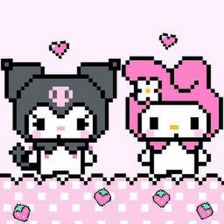 Вышивка крестом Хелло Китти
