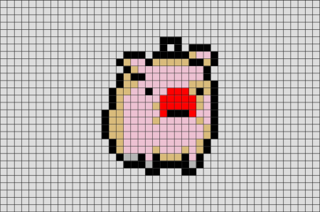 Рисунки по клеточкам Пухля