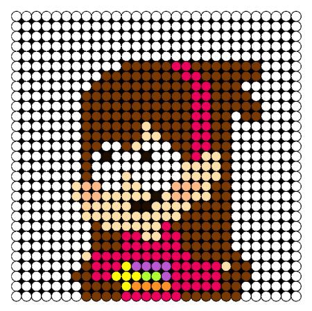 Мейбл Гравити Фолз по клеткам