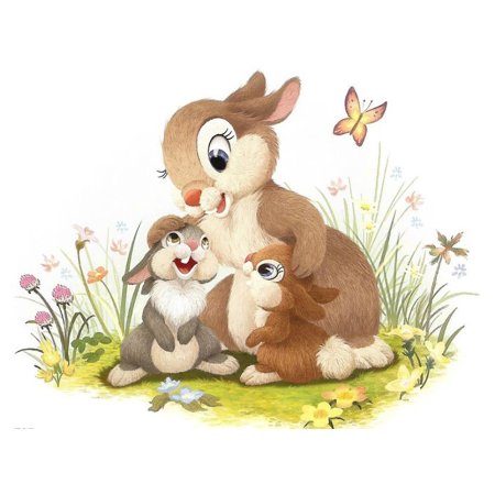 Зайчиха с зайчонком