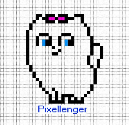 Котик по клеткам