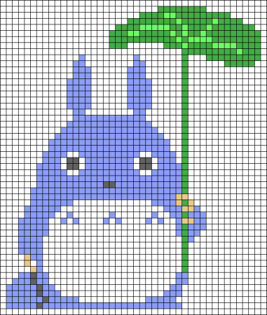 Рисование по клеточкам цветы