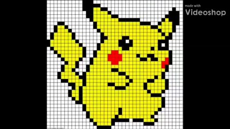 Рисунки по клеточкам