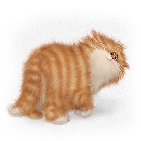 Пушистая кошка