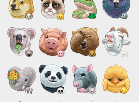 Наклейки животных