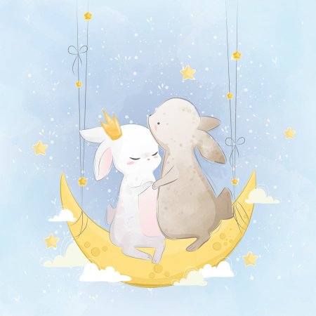 Лисы с лисятами арт