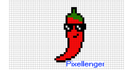 Рисование по клеточкам фрукты