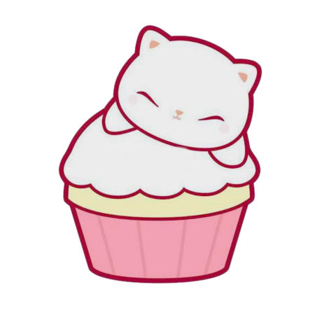 Милый котик рисунок