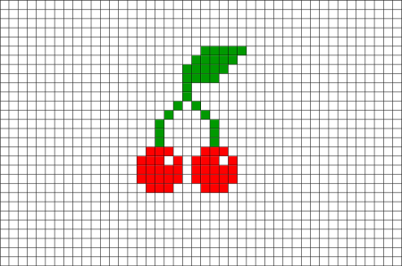 Рисунки по клеточкам лёгкие