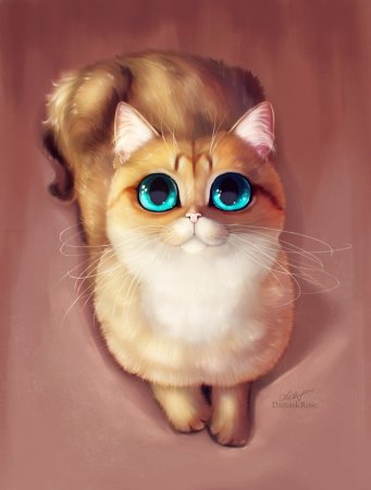 Милые мультяшные лисята