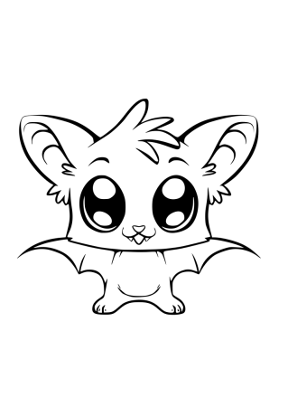 Раскраска Пандочка