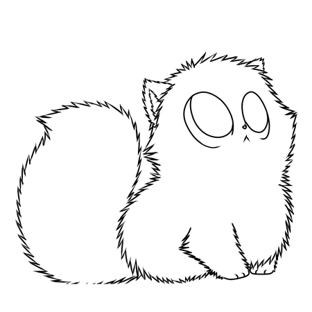 Морской котик раскраска