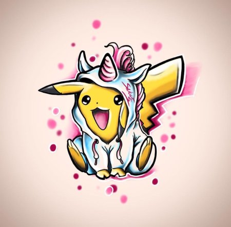 Пикачу Единорог