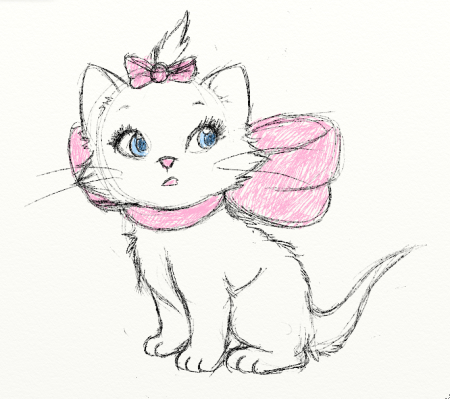 Рисунки животных для срисовки для начинающих для девочек легкие