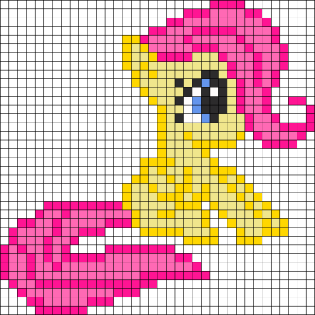 Пони по клеточкам