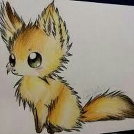 Кавай Кицунэ лиса