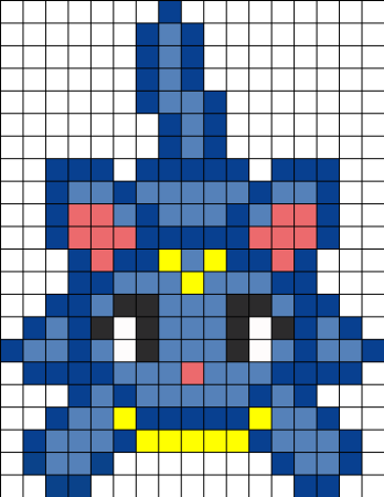 Кальмар по клеточкам