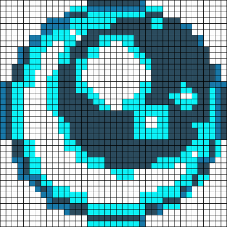 Глаз по клеточкам