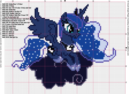 Вышивка крестом пони Дружба это чудо