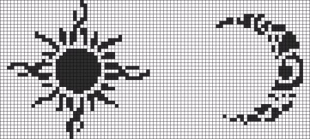 Фенечки с узорами солнца