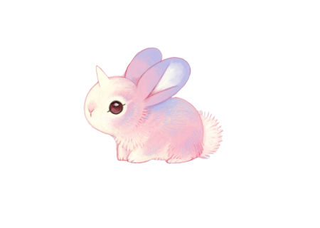 Милые животные на белом фоне