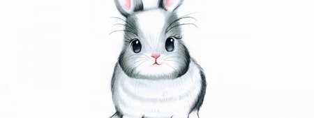 Милые зверьки на белом фоне