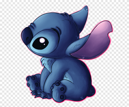 Стич на прозрачном фоне