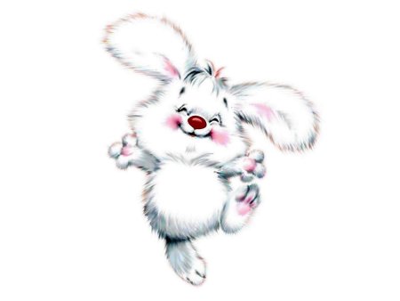 Заяц мультяшный