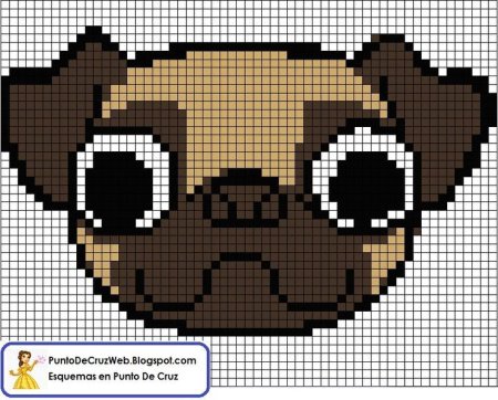 Пиксельные мопсы