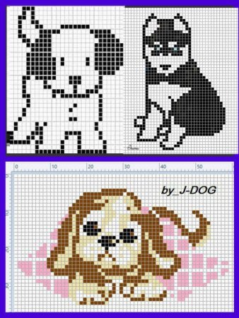 Жаккард собаки схемы