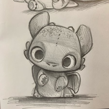 Рисунок кролика для срисовки