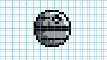 Сетка в клетку для пиксель арта