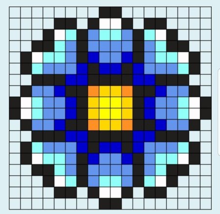 Облако по клеткам